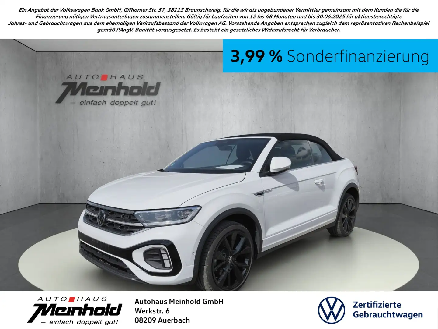 Volkswagen T-Roc 1.5 TSI R-Line, Standheiz., DCC Weiß - 1