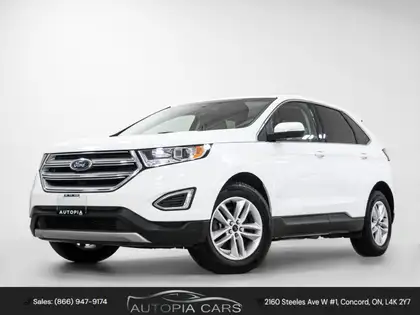 White 2018 Ford Edge SEL AWD SUV / Crossover All-Wheel Drive 6-Speed Automatic