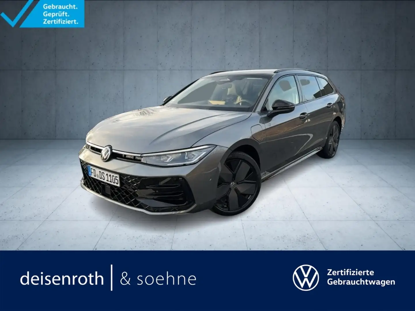 Volkswagen Passat Variant R-Line eHybrid AHK/19''/HuD/Matrix/Nav/Assist Grau - 1
