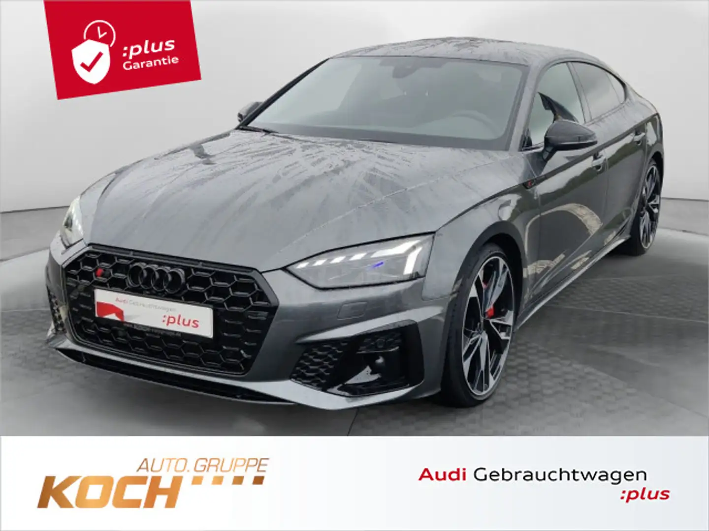 Audi S5 55 TDI q. Tiptr., Matrix Laser, Car Grijs - 1