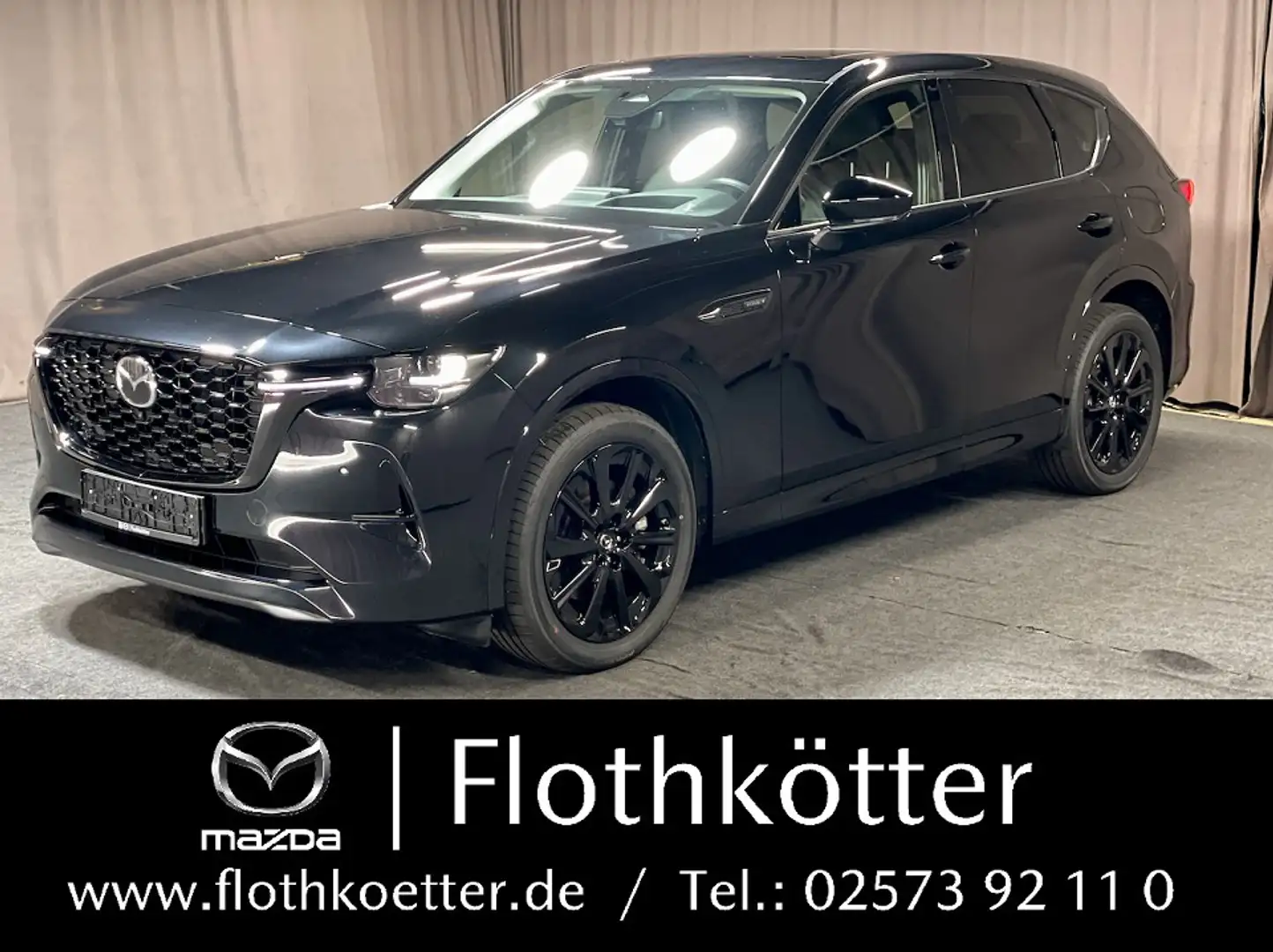 Mazda CX-60 327PS PHEV HOMURA*DRIVER*SOUND Schwarz - 1
