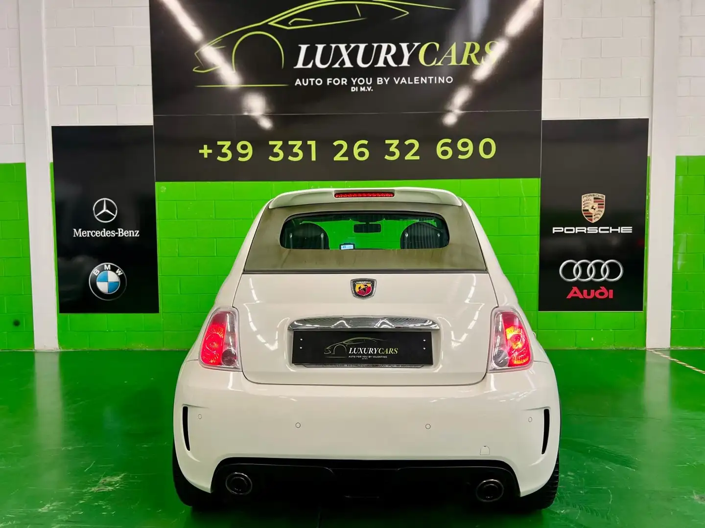 Abarth 500 1.4 16v Turbo t-jet bicolore MTA F1 Automatico Biały - 2