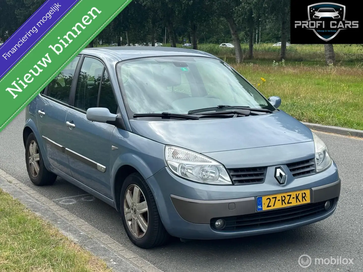 Renault Scenic 2.0-16V Automaat Klima Trekhaak Blauw - 1