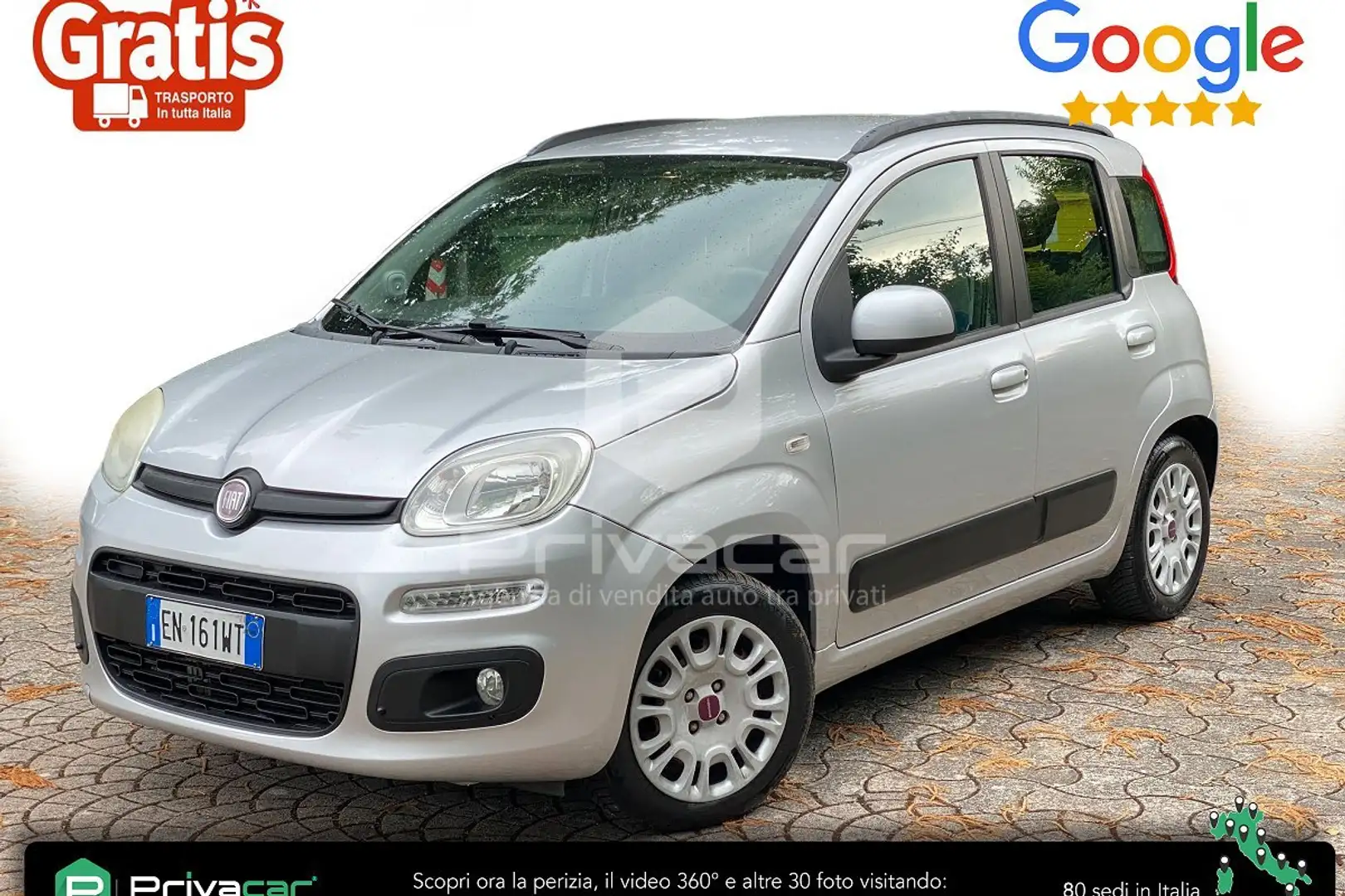 Fiat Panda Panda 1.2 Easy Blanc - 1