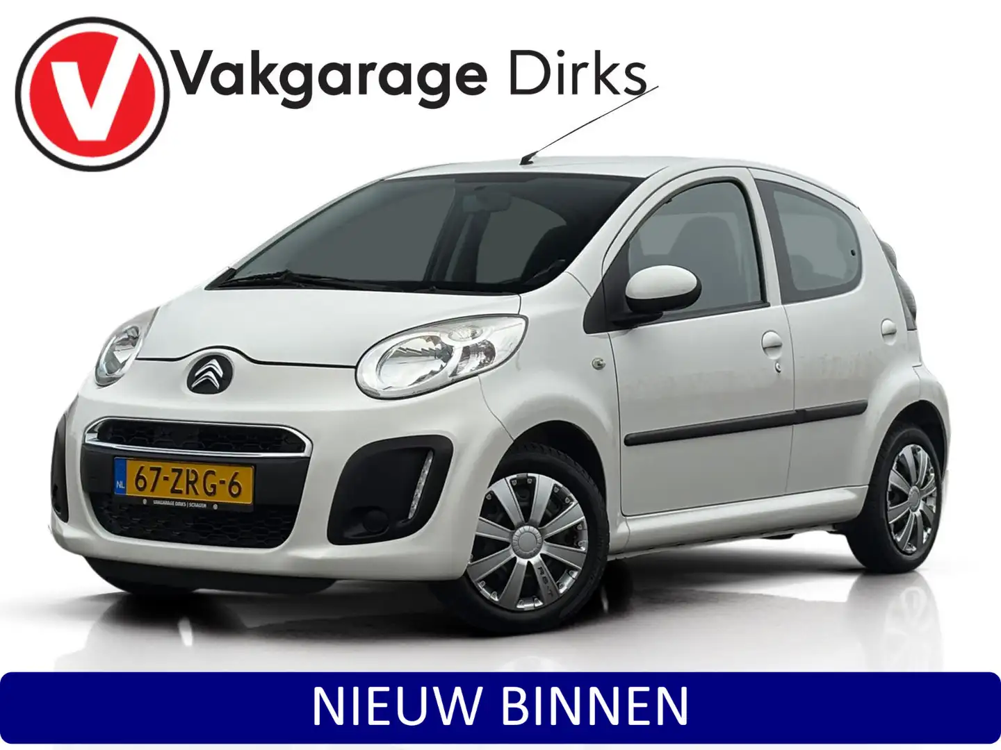 Citroen C1 1.0 Aut. Tendance ✅ Airco ✅ Elektr pakket Blanco - 1