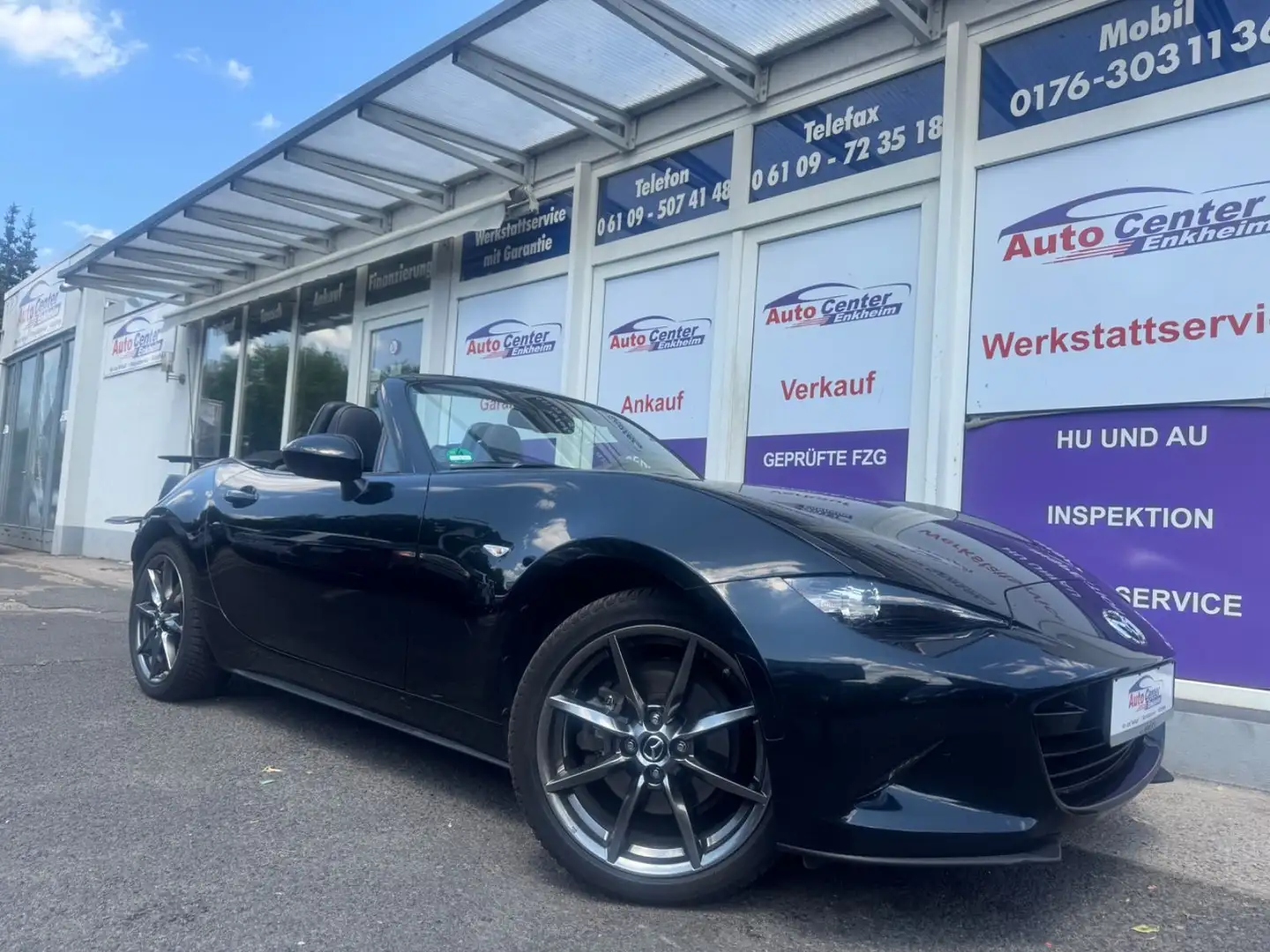 Mazda MX-5 Sports-Line*RecaroSitze*Navi*SpuhltAss*PDC* Nero - 1