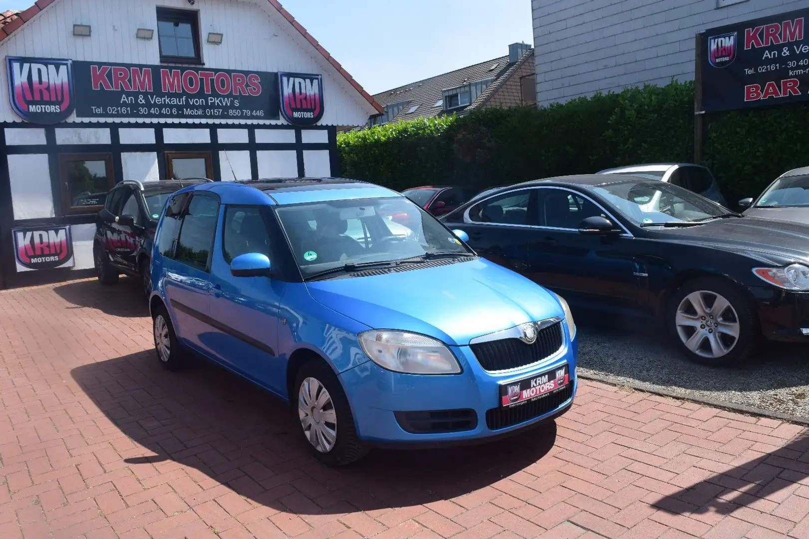 Skoda Roomster Style  TÜV/AU NEU, PANORAMADACH, KLIMA Blau - 2