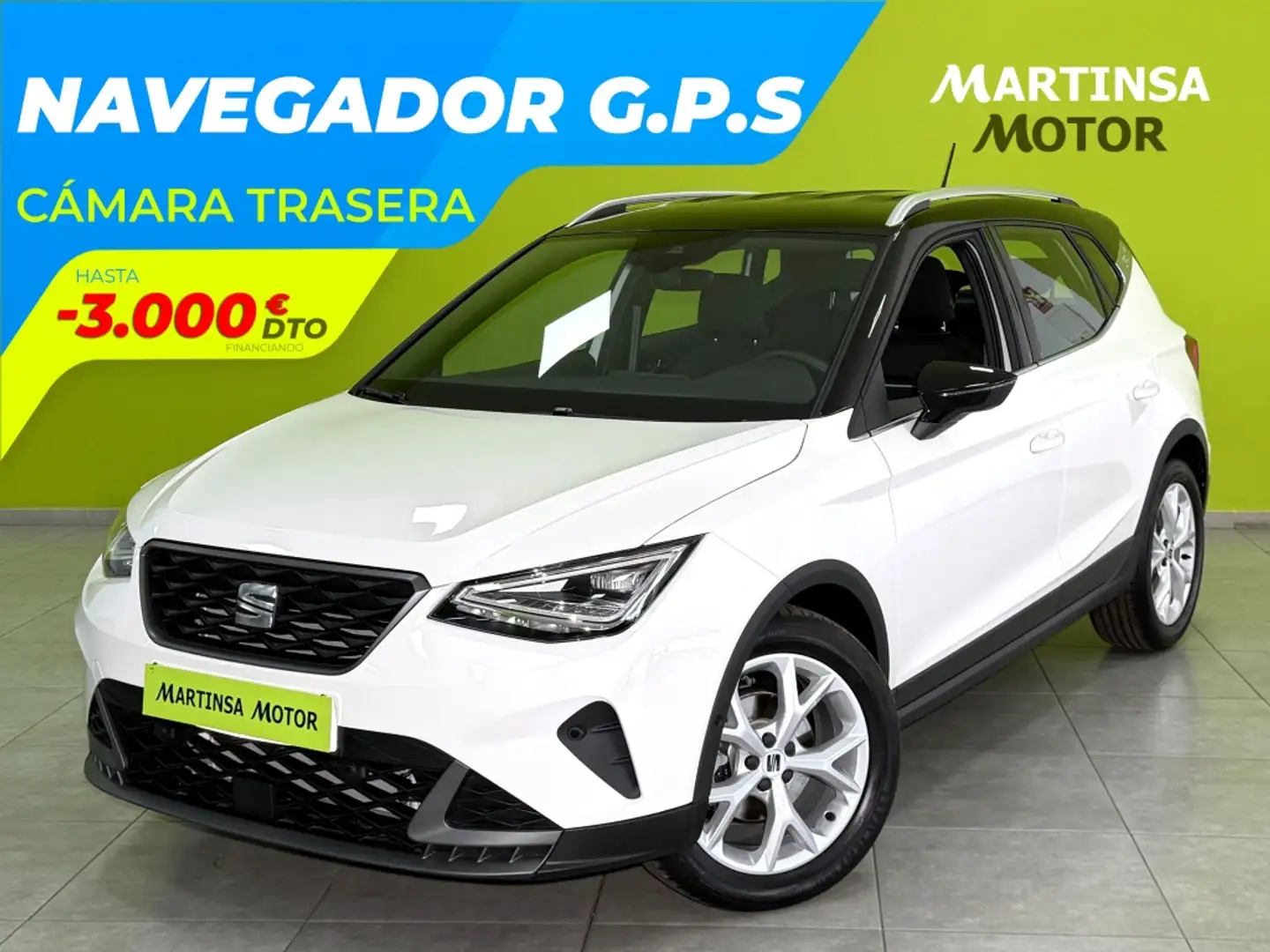 SEAT Arona 1.0 TSI S&S FR DSG7 XM 115 Blanco - 1