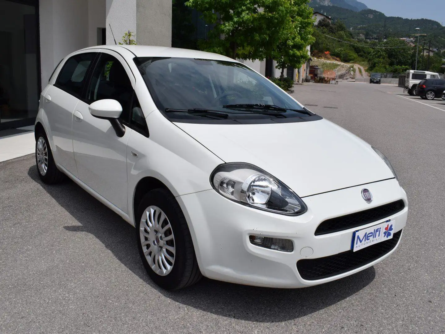 Fiat Punto Evo 1.2 69cv Street 5p Blanc - 1
