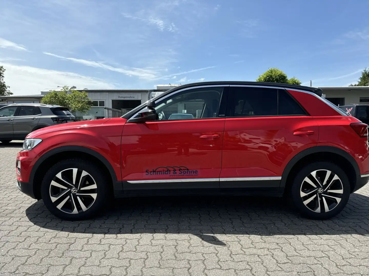 Volkswagen T-Roc 1.6 TDI United/ActiveInfo/Navi/PDC/ Klima Navi Rojo - 2