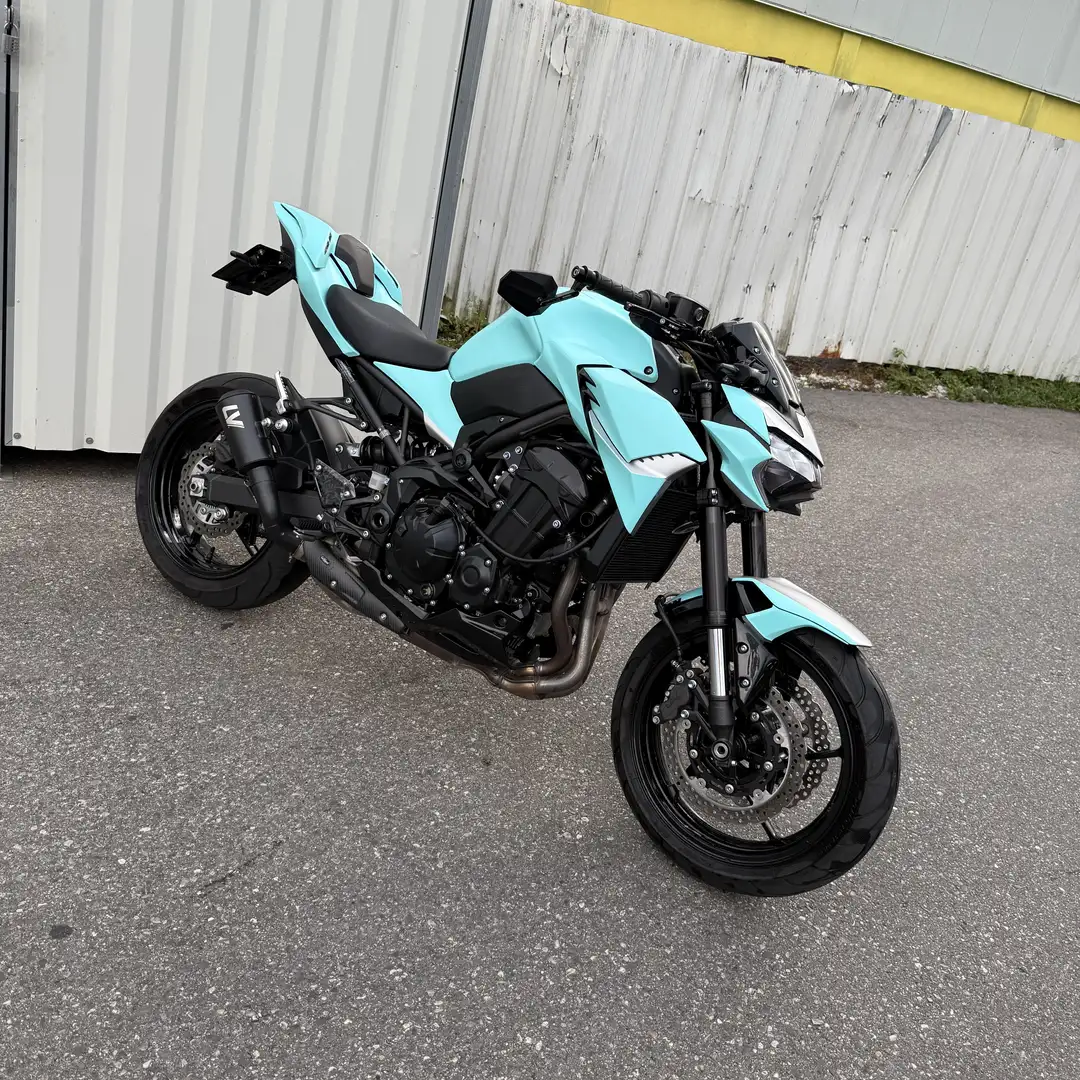 Kawasaki Z 900 Einzelstück Vollfoliert (3M 2080) Schwarz - 1