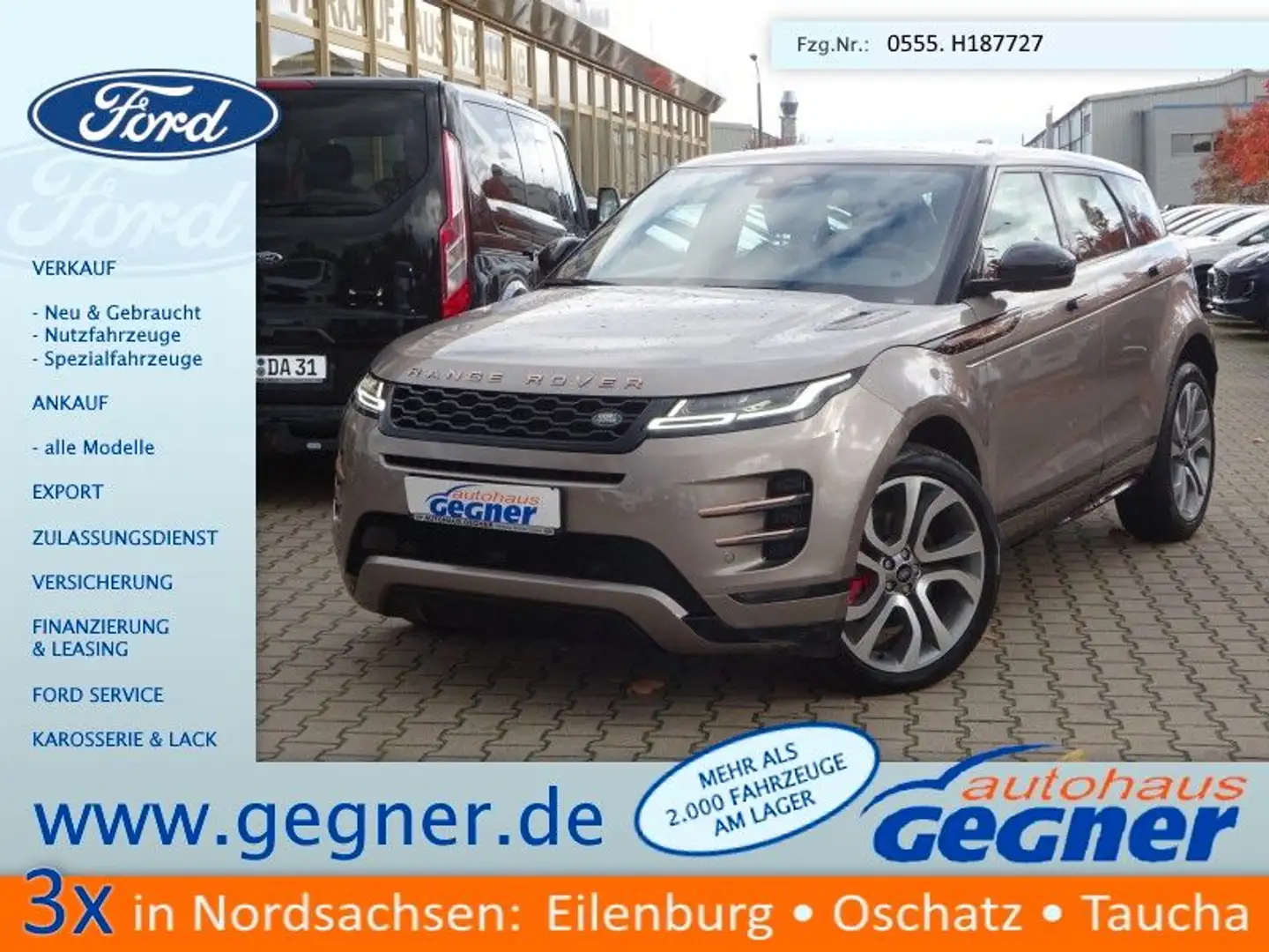 Land Rover Range Rover Evoque D200 Autobiography Panorama Braun - 1