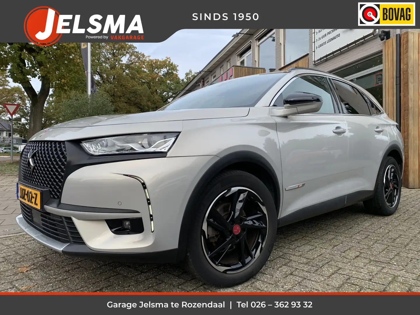 DS Automobiles DS 7 Crossback 130pk Performance Aut., Pano | Camera | CarPlay Grijs - 1