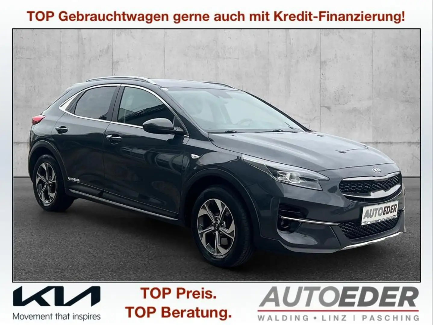 Kia XCeed Xceed 1,6 CRDI SCR Silber - 1