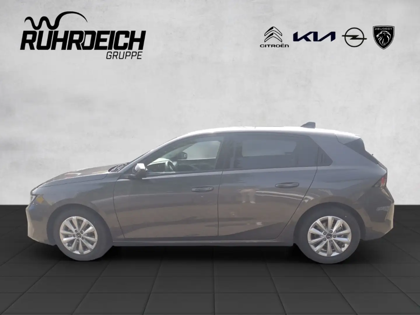 Opel Astra L Enjoy 1.2 NAVI* KLIMA ALLWETTER LHZ SHZ digitale Gris - 2