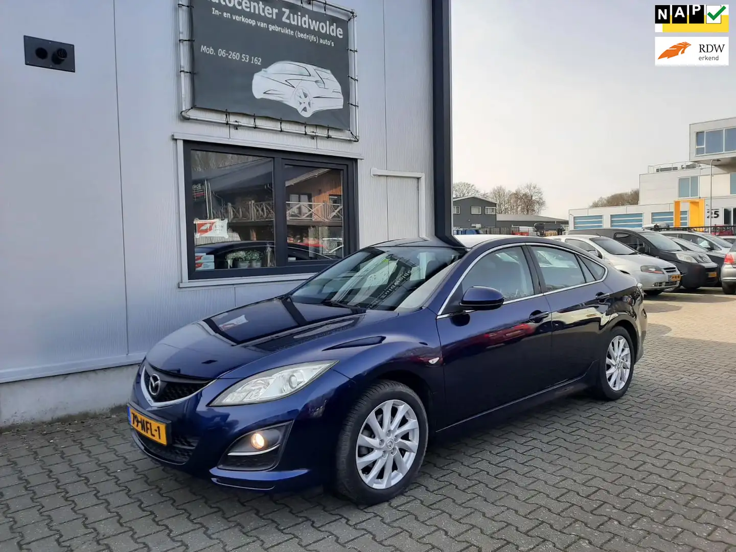 Mazda 6 1.8 TS clima cruise lmv nette Blau - 1