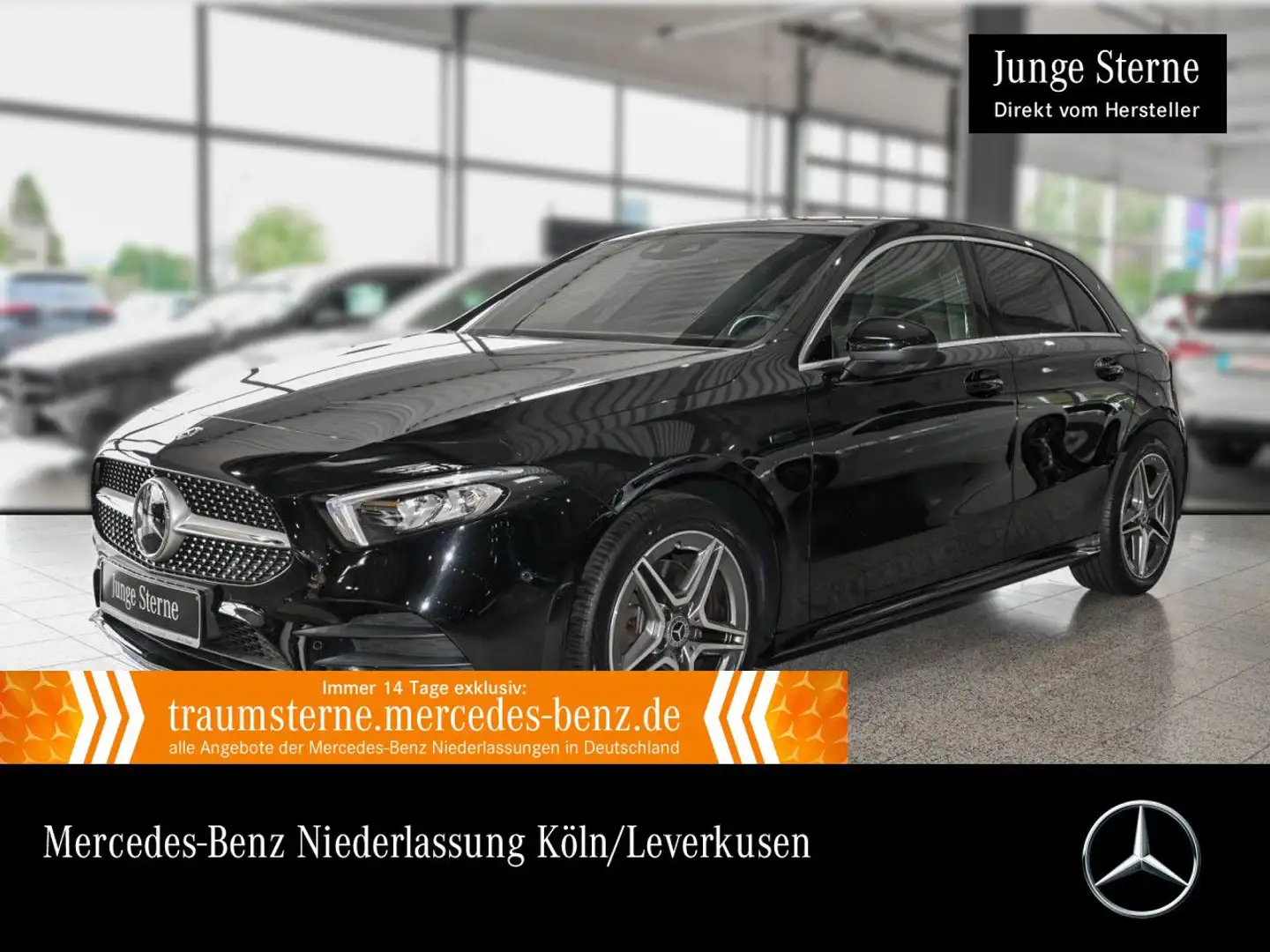 Mercedes-Benz A 250 e AMG+PANO+360°+LED+8G Schwarz - 1