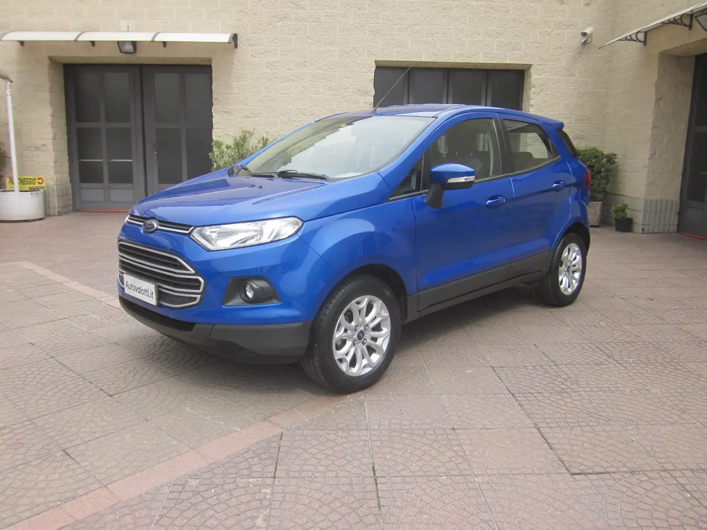 Ford EcoSport 1.0 EcoBoost 125 CV Plus UNICAPRO Km 50000 !! Blu/Azzurro - 1