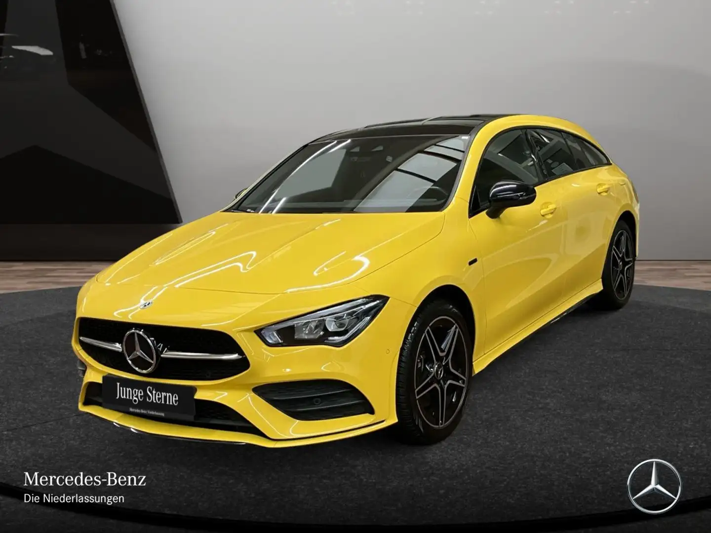 Mercedes-Benz CLA 250 e EDITION 2020+AMG+NIGHT+PANO+AHK+LED+8G Giallo - 2