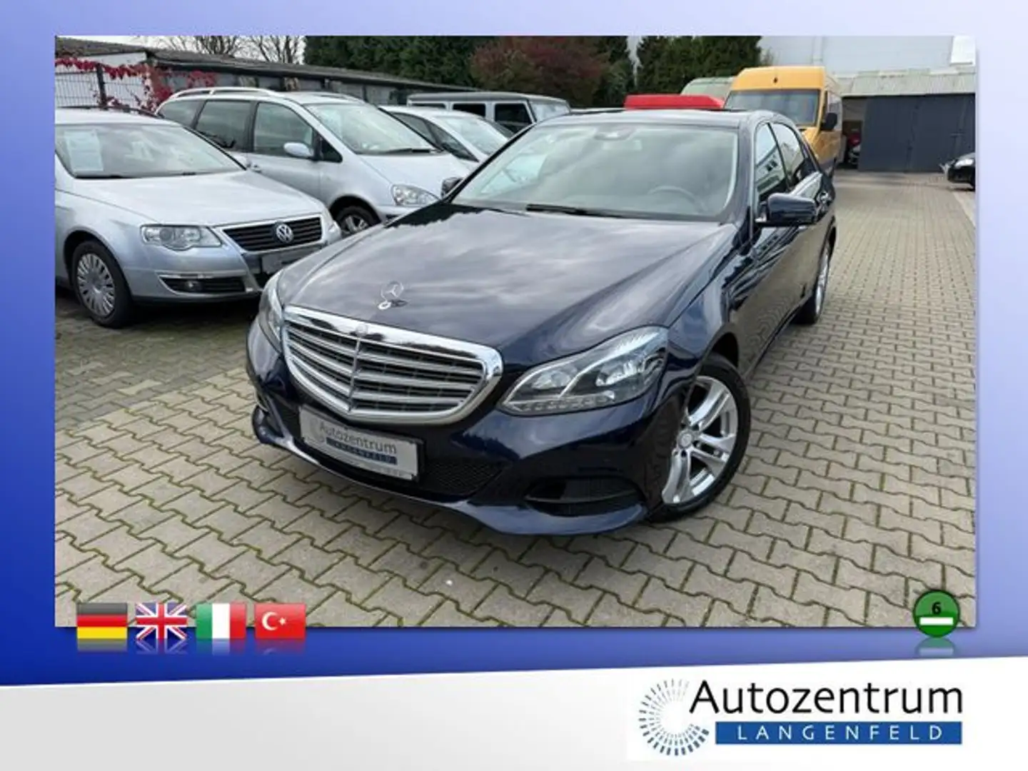 Mercedes-Benz E 300 CDI BlueEfficiency *LED*AHK*COMAND*SD* Blau - 1