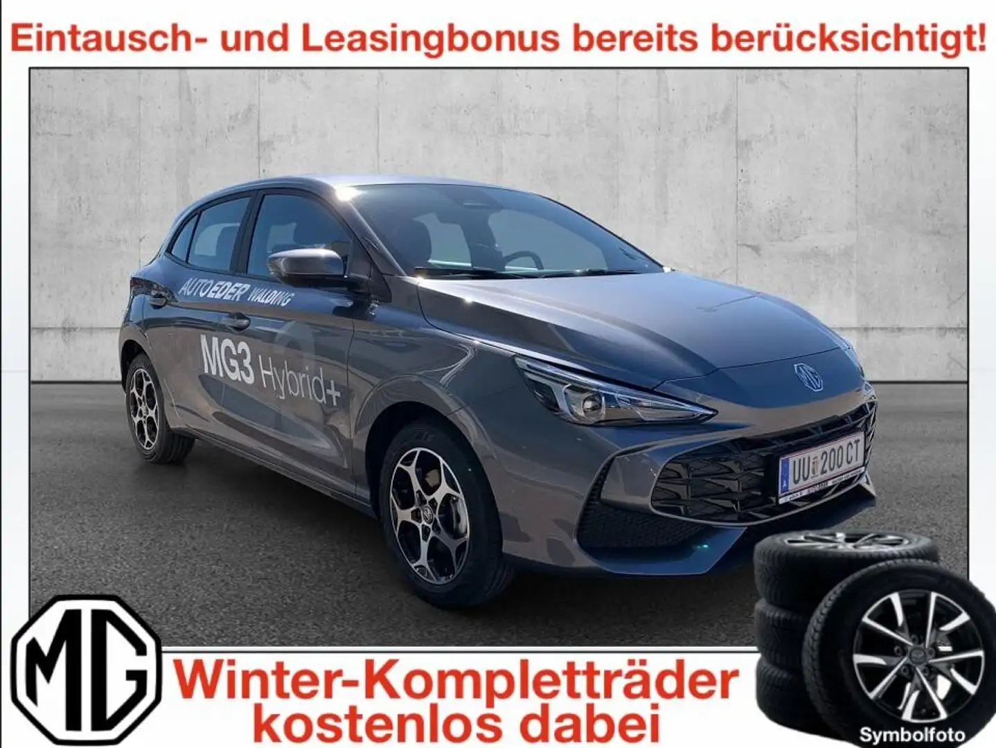 MG MG3 1,5 Hybrid+ Comfort Aut. Grau - 1
