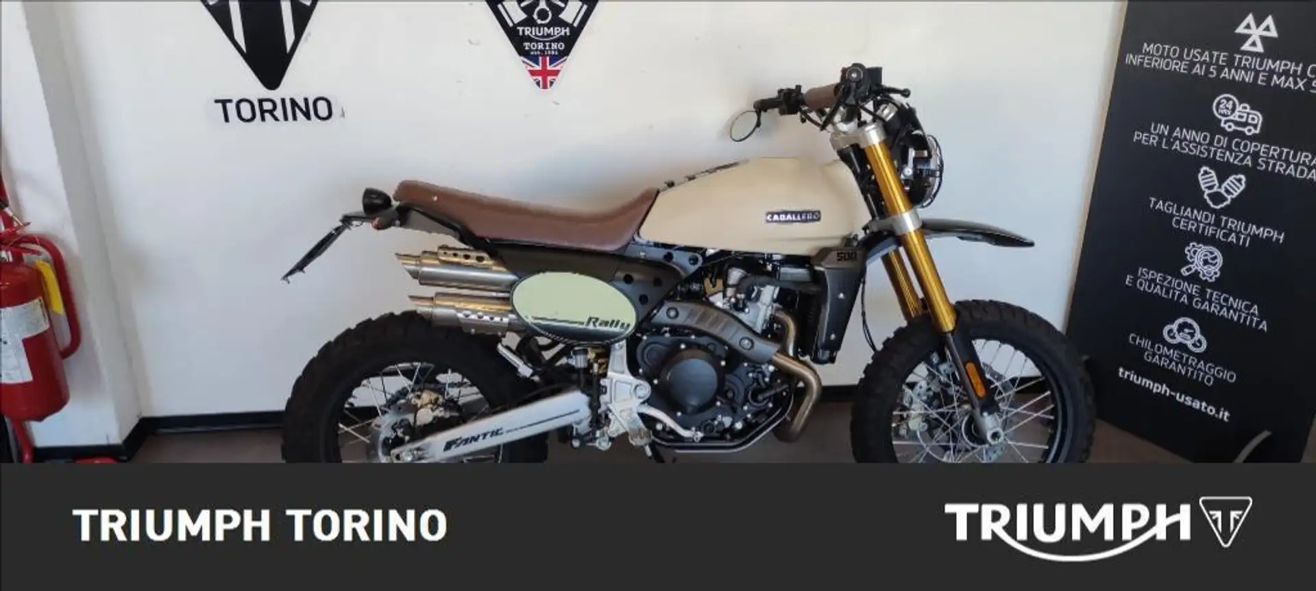 Fantic Caballero 500 Rally Abs Beige - 1