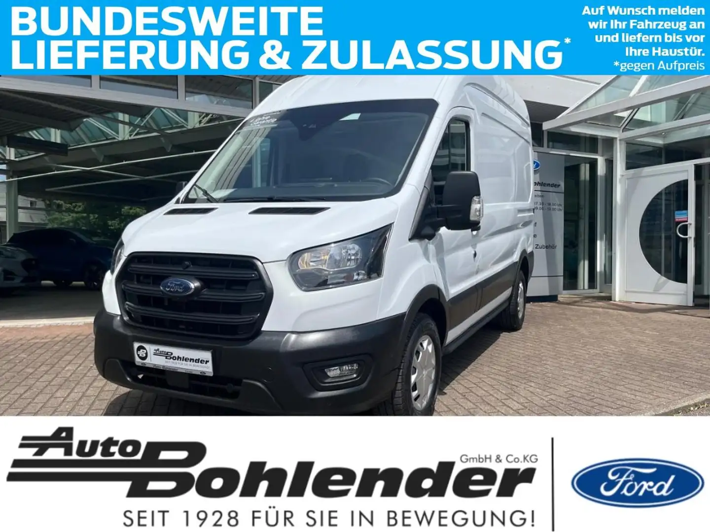 Ford Transit 330 L2 Trend | 360° Kamera | Allwetter Blanc - 1