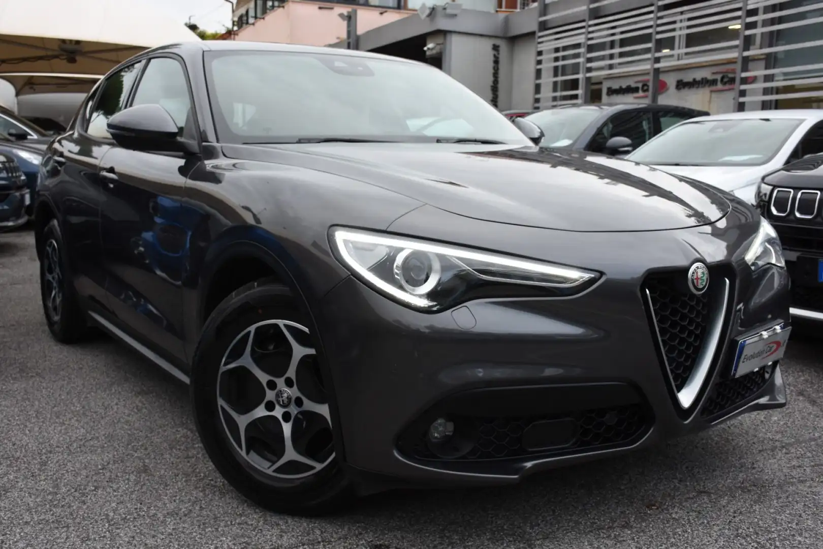 Alfa Romeo Stelvio 2.2 Turbodiesel 160 CV AT8 RWD Super Business Grigio - 2