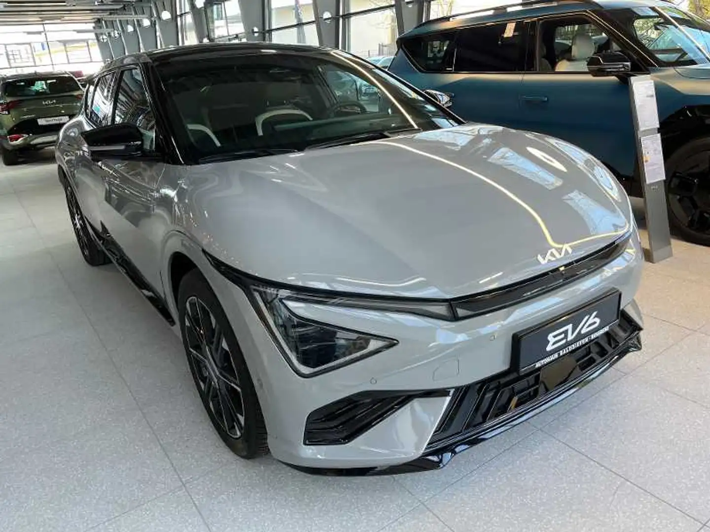 Kia EV6 84-kWh GT Line,AWD,GD,WP,Tech, GD, Ass+,Sou. Szürke - 1