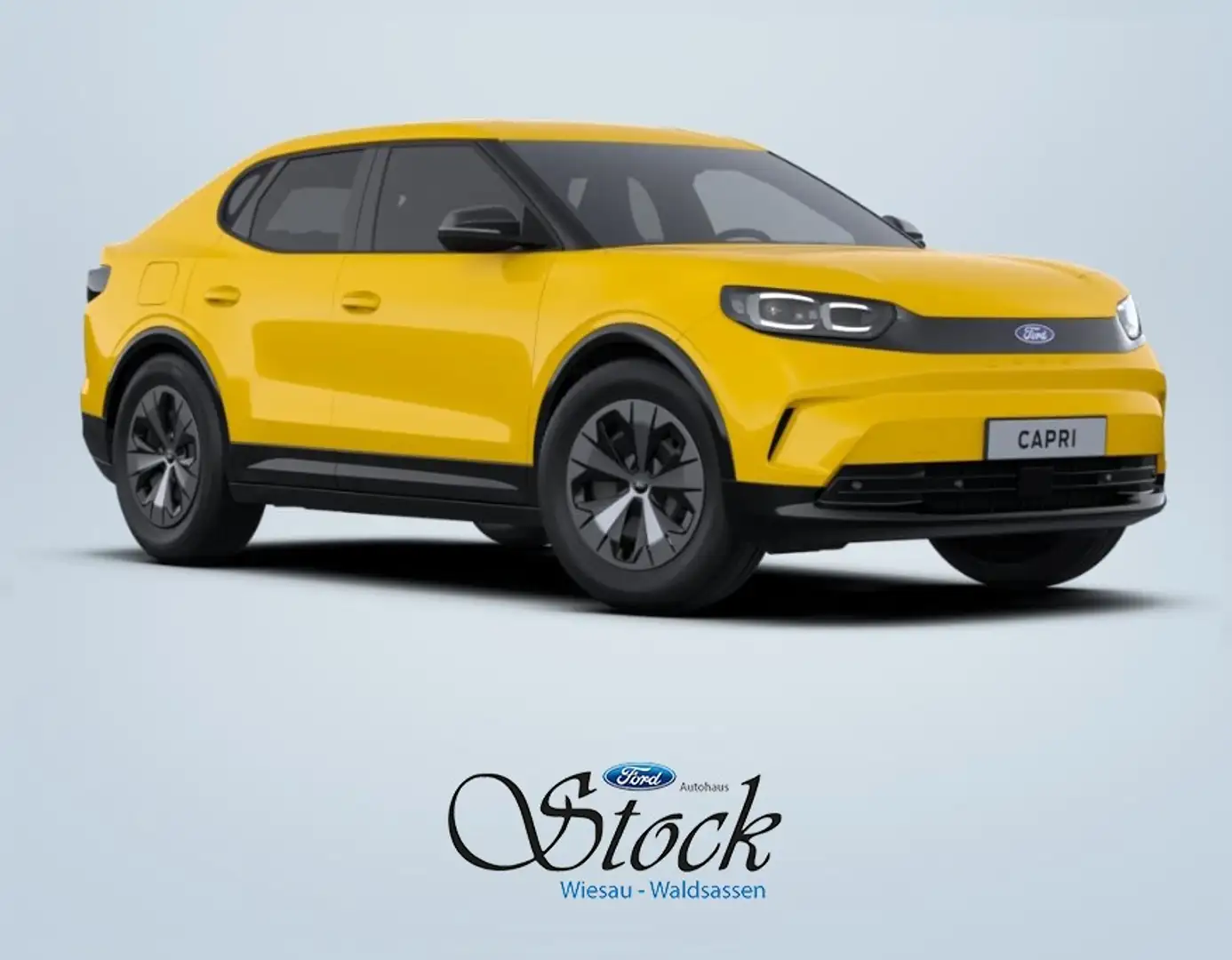 Ford Capri ⚡️BEV * 🔋 52 kWh 🔋 * 393 km Gelb - 1
