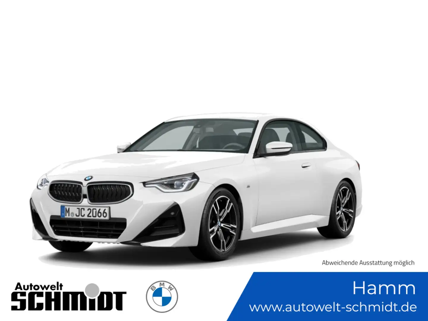 BMW 220 i Coupe M Sport + GARANTIE-bis-11.2029 Weiß - 1
