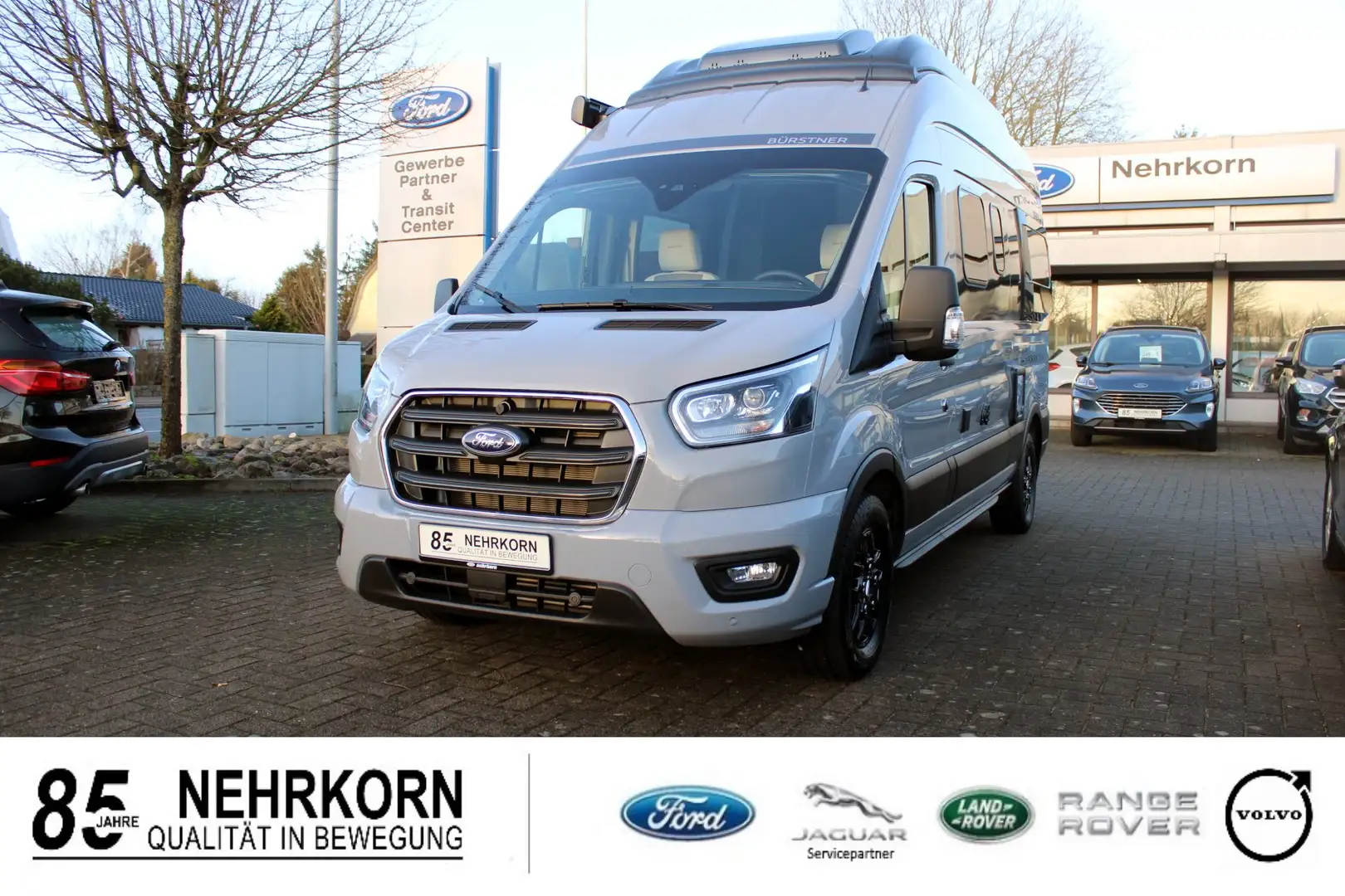 Ford Transit BÜRSTNER SIGNEO Automatik SCHLAFDACH Nasszelle Grau - 1