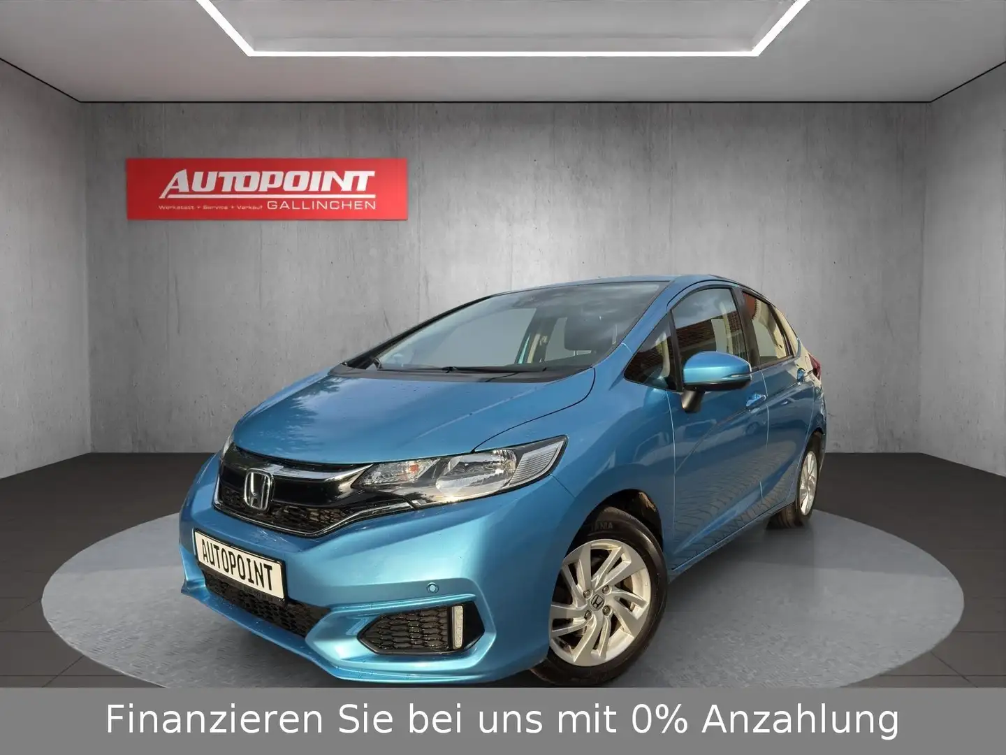 Honda Jazz Comfort 49tsd km Garagenwagen mit Sitzhzg Blu/Azzurro - 1