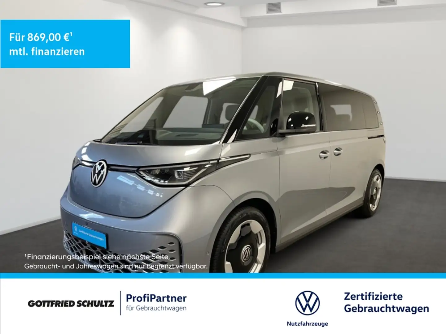 Volkswagen ID. Buzz Pro LR LWB 210 kW Smart Glas Argent - 1
