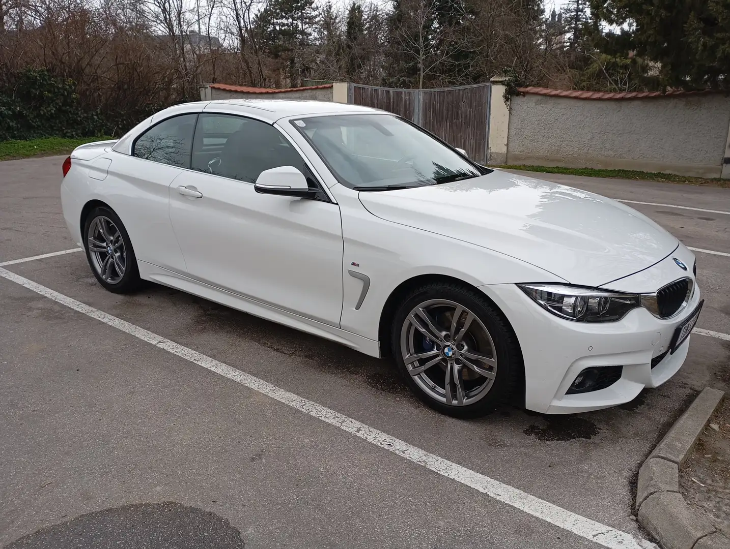 BMW 420 420d Cabrio M Sport M Sport Weiß - 2