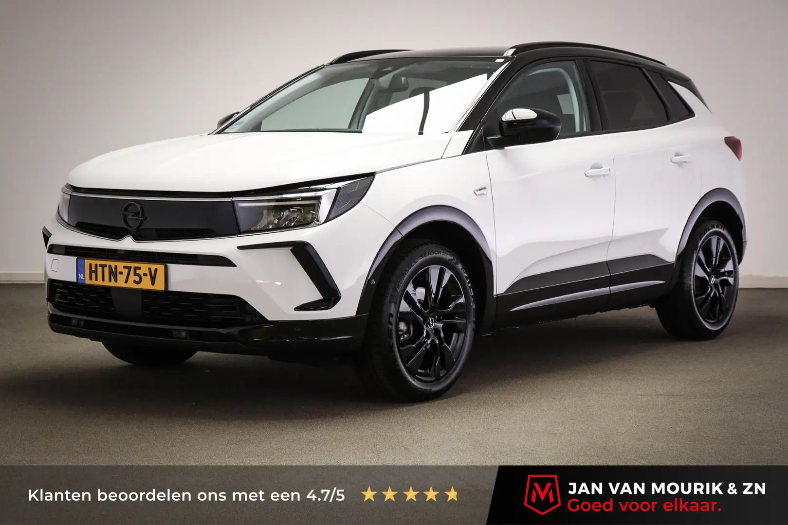 Opel Grandland 1.2 Turbo GS | STYLE PACK PRO | STUURVERWARMING | Wit - 1