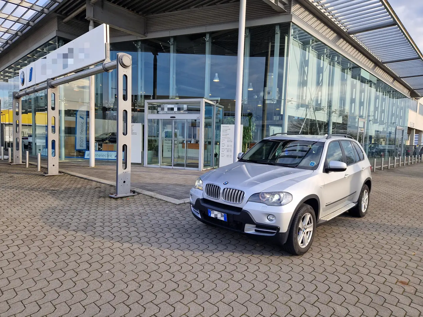 BMW X5 X5 xdrive35d (3.0sd) Futura auto Argento - 1