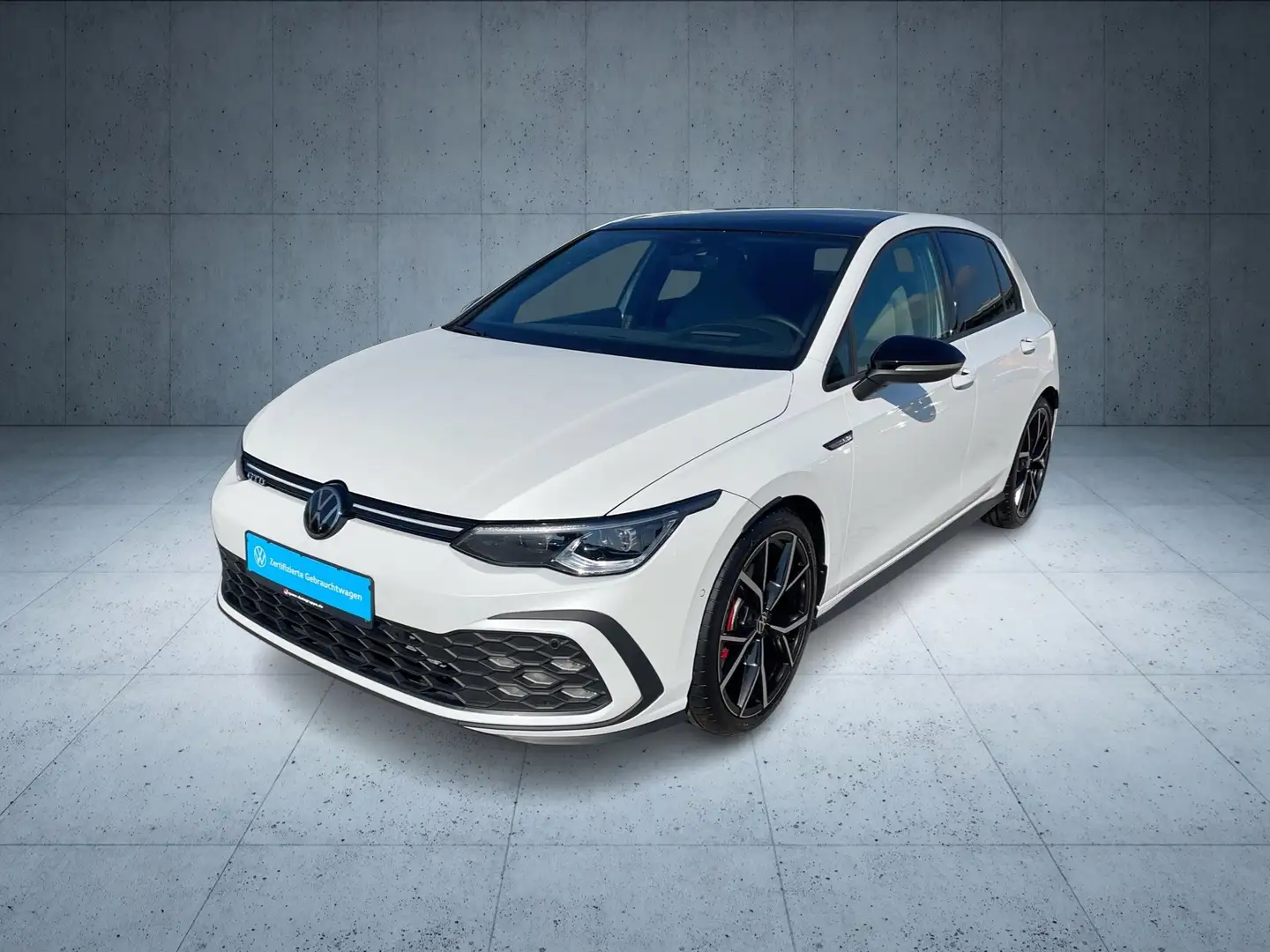 Volkswagen Golf GTD 2.0 TDI DSG Pano+Stdhz+HarmanKardon Weiß - 2