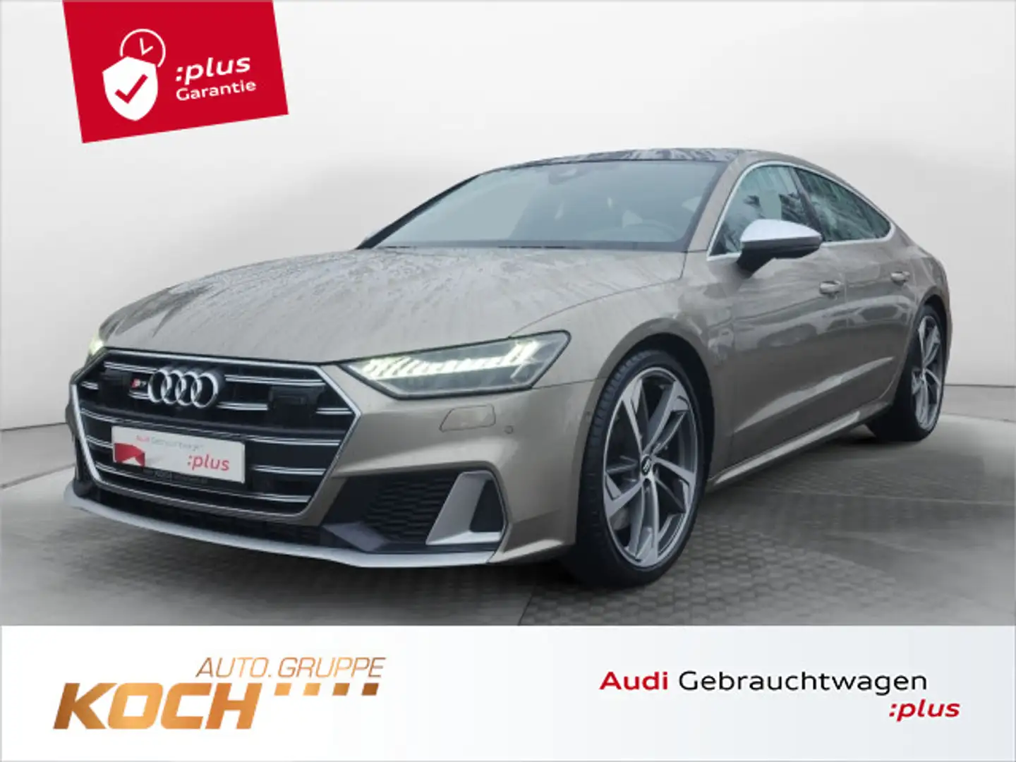 Audi S7 55 TDI q. Tiptr., HD Matrix, Pano, Beige - 1