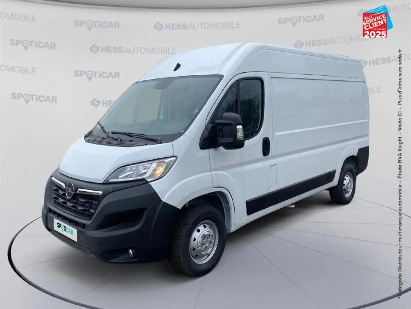 Opel Movano L2H2 3.5 140ch BlueHDi S\u0026S Pack Business Conn Blanc - 1