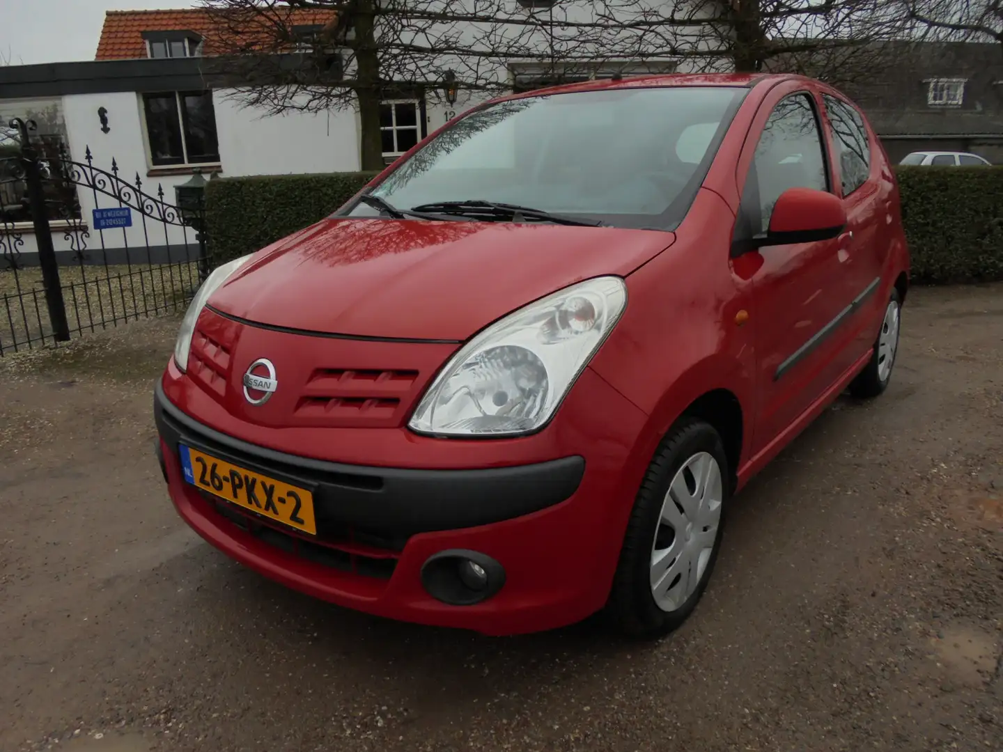Nissan Pixo 1.0 Acenta **AIRCO**134.000 org.km.** Rood - 2