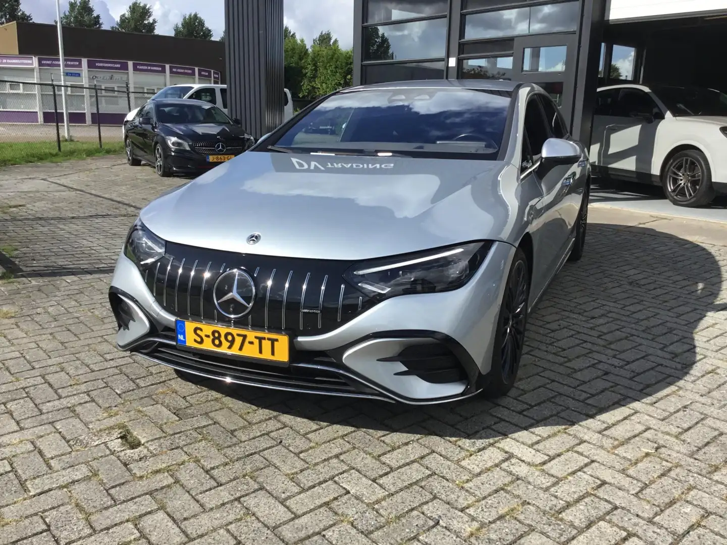 Mercedes-Benz EQE 350 350+ Launch Edition AMG Line 91 kWh Gris - 1