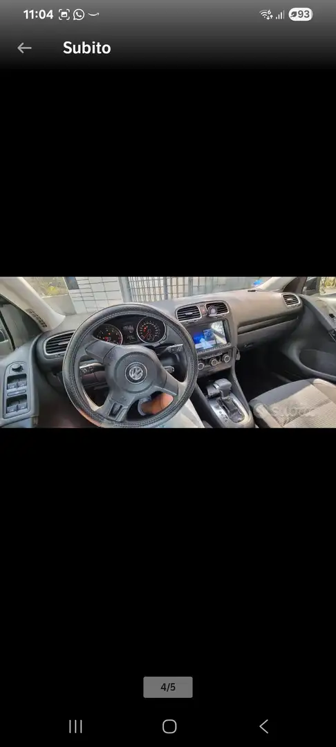 Volkswagen Golf Golf VI 2008 5p 1.4 tsi Comfortline dsg Nero - 1