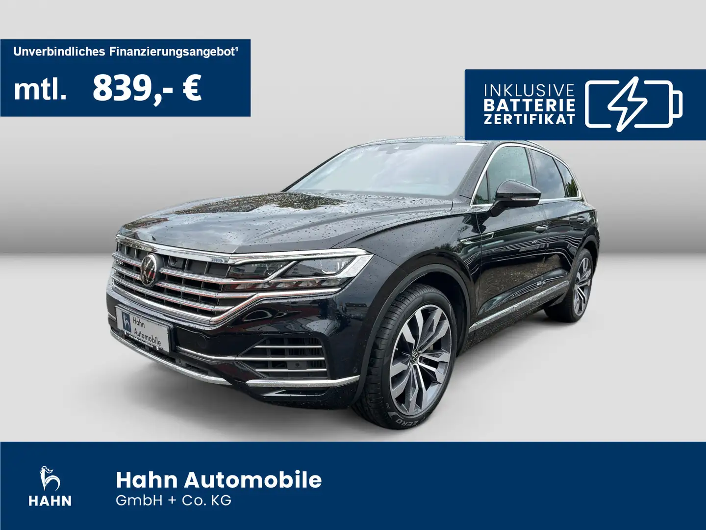 Volkswagen Touareg 3.0 V6 TSI eHybrid Elegance 4Mo Luft AHK Schwarz - 1