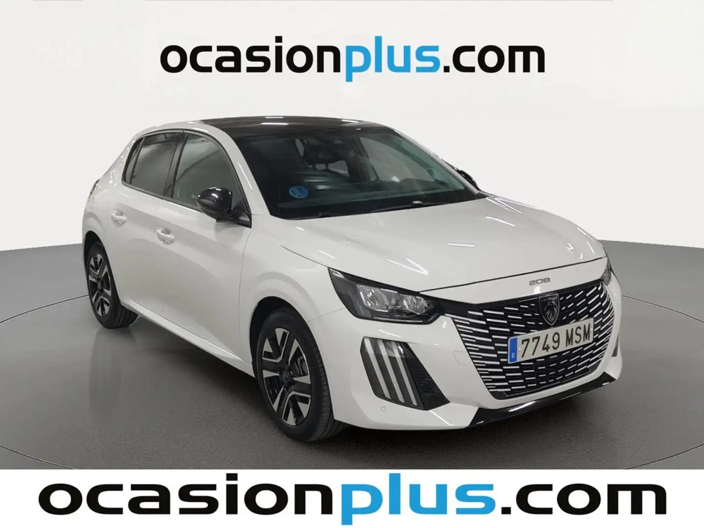 Peugeot 208 1.2 Hybrid Allure e-DCS6 100 Blanco - 2