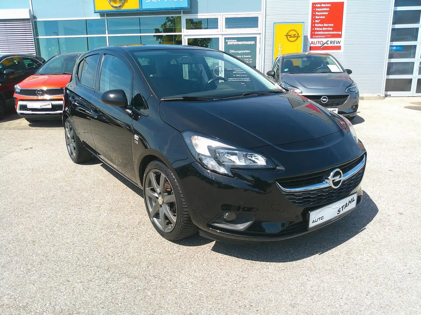 Opel Corsa E 120 Jahre mit Rückfahrkamera Schwarz - 1