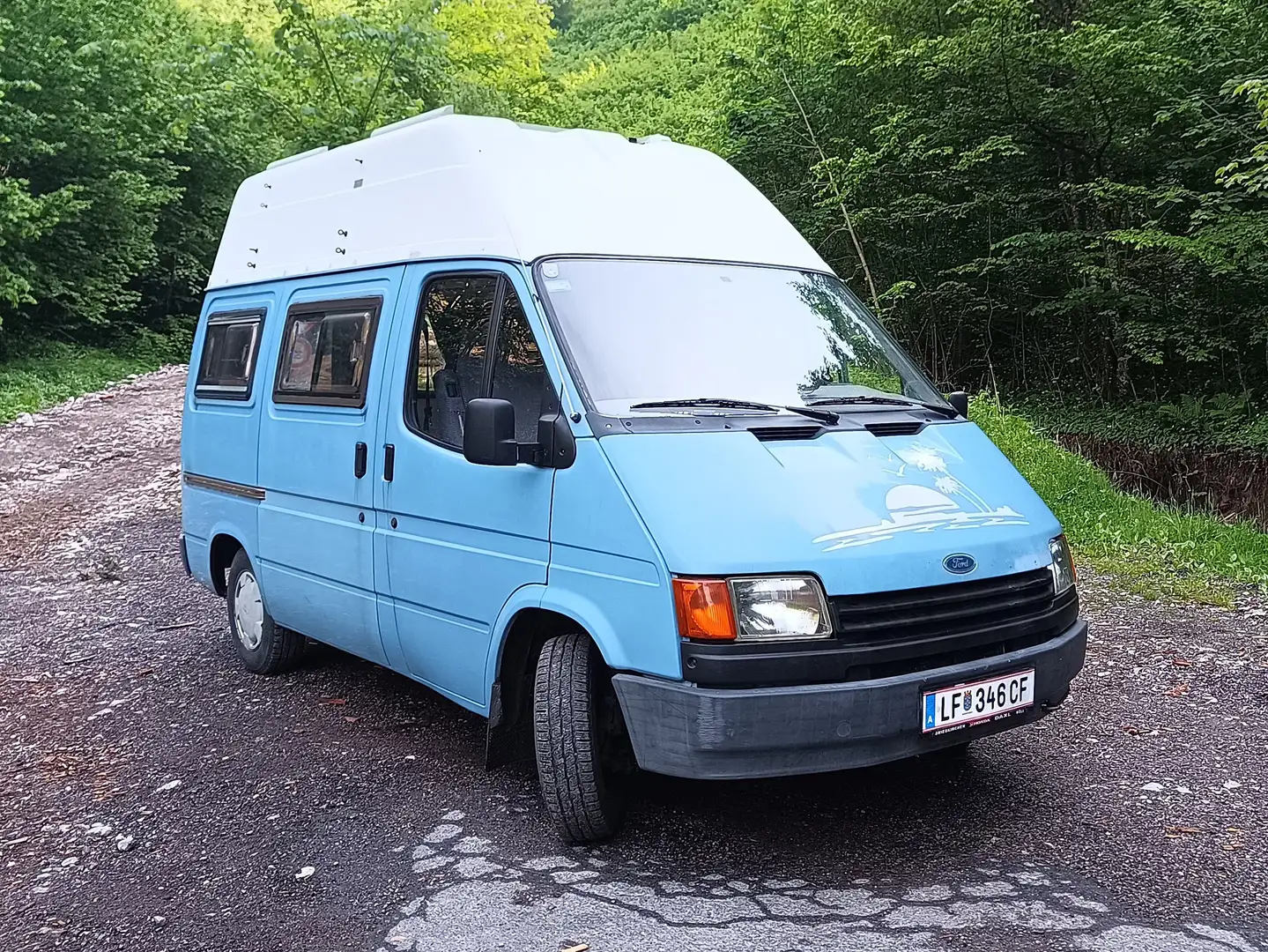 Ford Transit Camping Bus Münnich Aufbau plava - 1