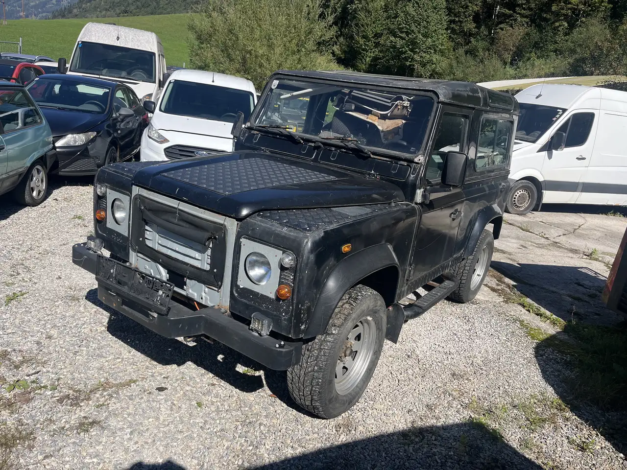 Land Rover Defender 90" Htp. TD 3 Türig/ Bastler/ Händler/ Export, foto 4