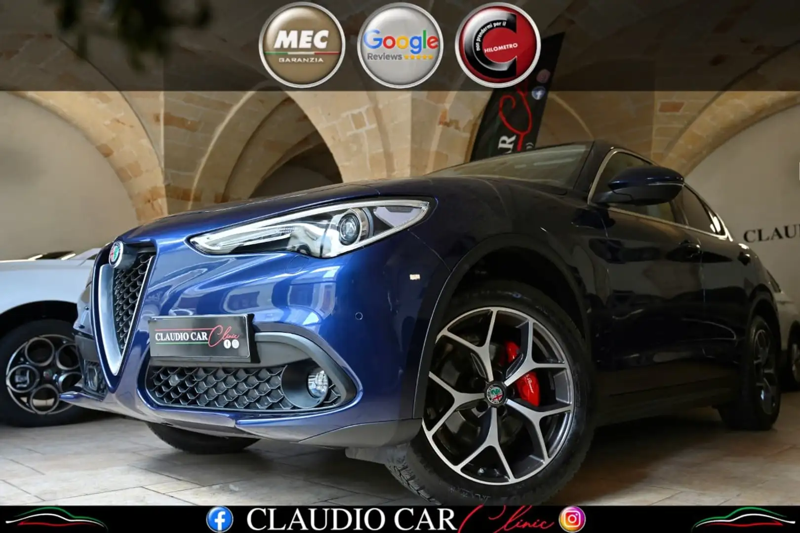 Alfa Romeo Stelvio Stelvio 2.2 t Executive Q4 210cv auto my19 Blu/Azzurro - 1