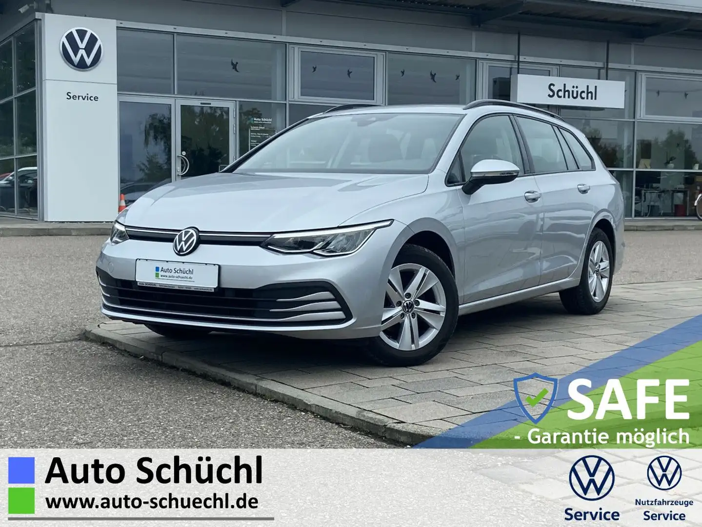 Volkswagen Golf Variant 1.5 TSI Life NAVI+LED+APP-CONNECT+A Silber - 1
